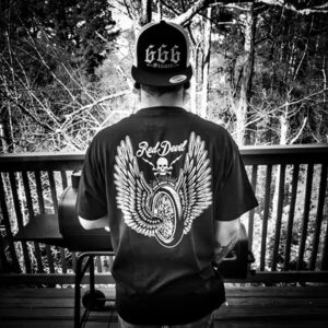 RED DEVIL CLOTHING 666 Trucker Hat Black