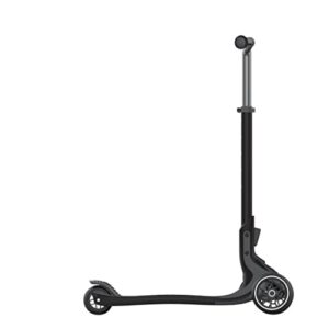 Globber Ultimum Scooter | 3-Wheel Kick Scooter for Adults & Kids 5+ | Foldable Kick Scooter with Safe, Non-Slip Deck & Premium Brakes (Grey)