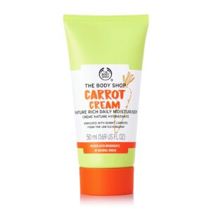 The Body Shop Carrot Cream Nature Rich Daily Moisturiser 1.69 Oz