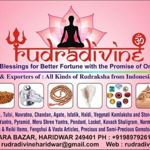 RUDRADIVINE Premium Quality Sphatik mala certified for wearing jaap/Spark in the Dark/Specially For Wearing in Neck/Holding 100% Original (Astrology) / For Men/Women/Boys/Girls