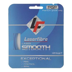 LaserFibre Laser Smooth (17-1.23mm) String Set (Blue)