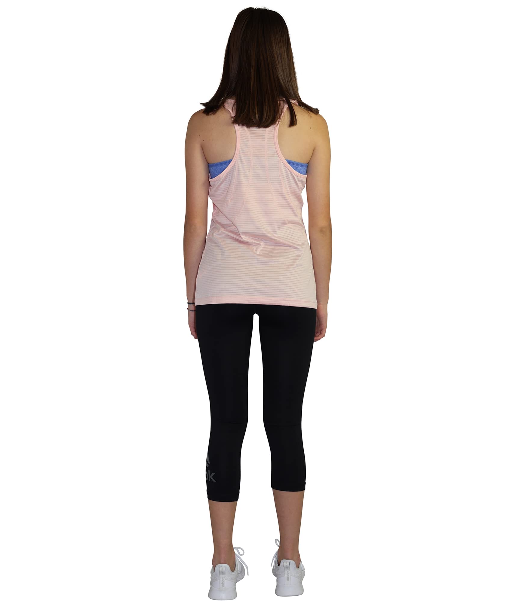 Reebok Womens Running Yoga Tank Top Pink XS