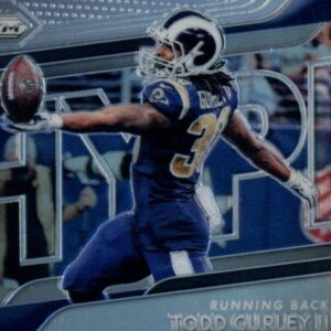 2018 Panini Prizm Hype Prizm #9 Todd Gurley II LA Rams Football Card NM-MT