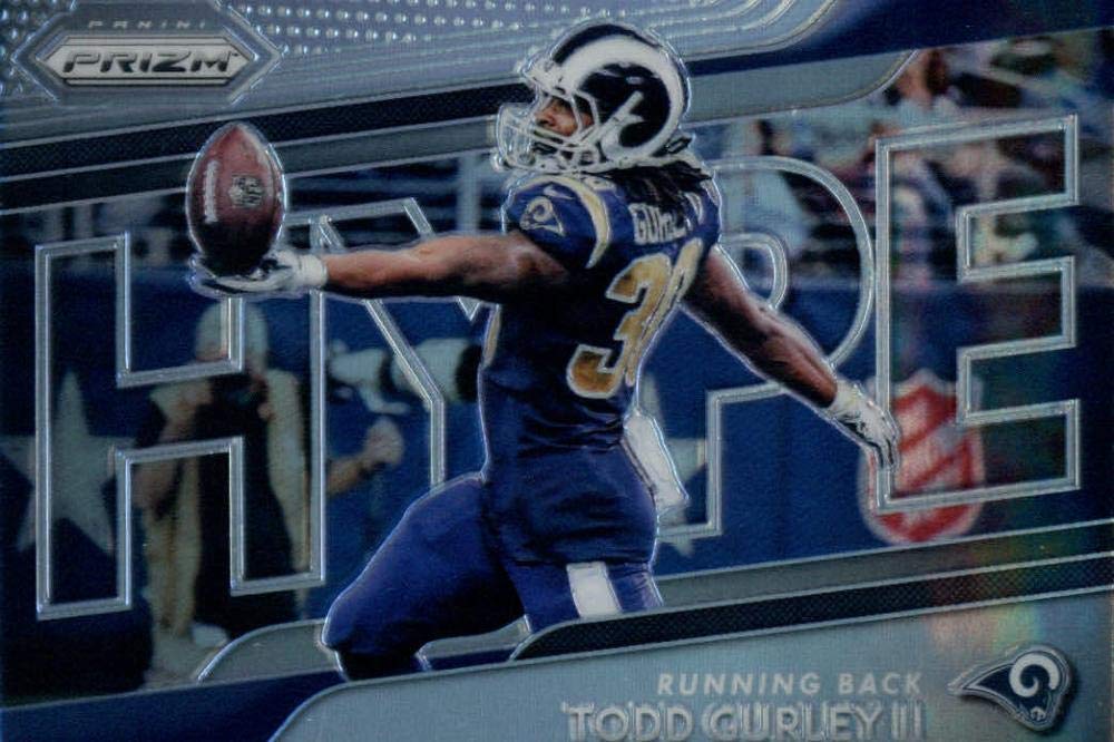 2018 Panini Prizm Hype Prizm #9 Todd Gurley II LA Rams Football Card NM-MT