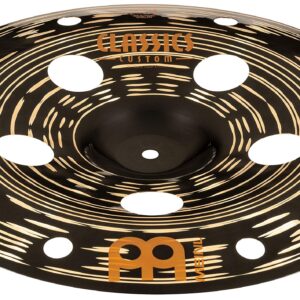 Meinl Cymbals Classics Custom Dark 16" Trash China Cymbal for Drum Set — Made in Germany — B12 Bronze, 2-Year Warranty (CC16DATRCH)