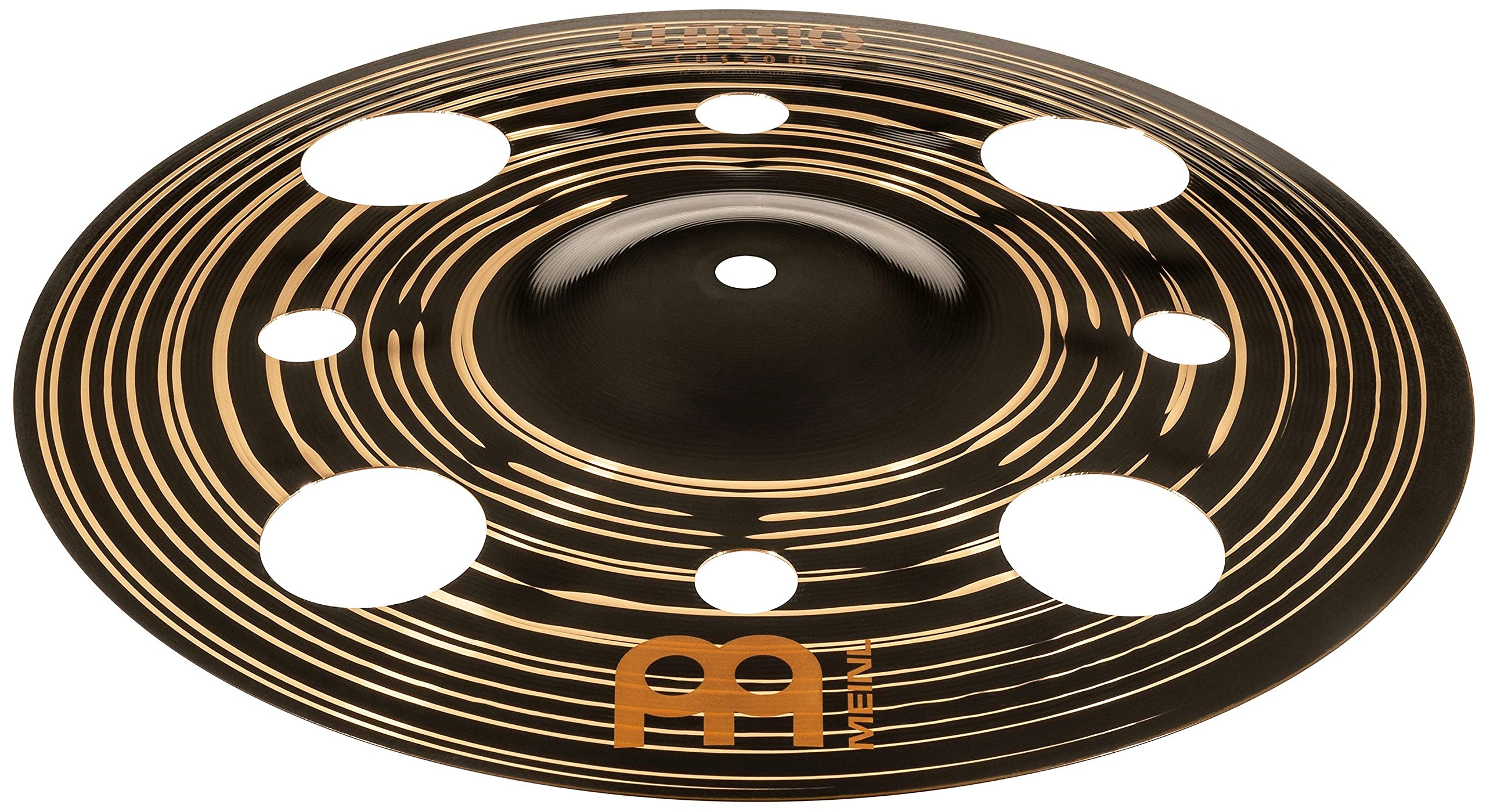 Meinl Cymbals Classics Custom Dark 12" Trash Splash Cymbal for Drum Set — Made in Germany — B12 Bronze, 2-Year Warranty (CC12DATRS)