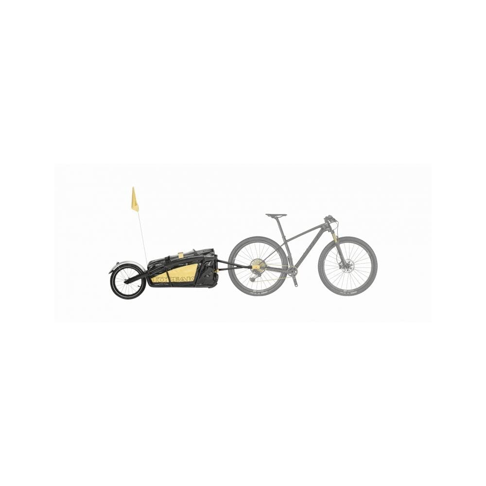 Topeak TTR-TX Journey Trailer TX and Drybag Black 161 x 50 x 45 cm / 63.4” x 19.7” x 17.7”