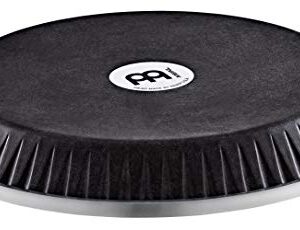 Meinl Percussion Head by REMO for Select Meinl Congas with SSR Rims-Made in USA-11 3/4" Skyndeep, Black Calfskin (RHEAD-1134BK)