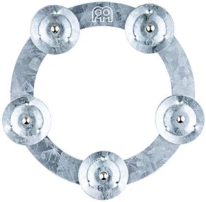 meinl cymbals dry ching ring tambourine jingle effect — not made in china — for hihats, crashes, rides and stacks (dcring)