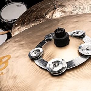 Meinl Cymbals Dry Ching Ring Tambourine Jingle Effect — NOT Made in China — for Hihats, Crashes, Rides and Stacks (DCRING)