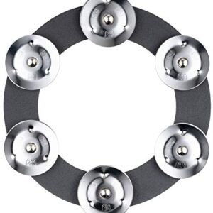 Meinl Cymbals Soft Ching Ring Tambourine Jingle Effect — NOT Made in China — for Hihats, Crashes, Rides and Stacks (SCRING)