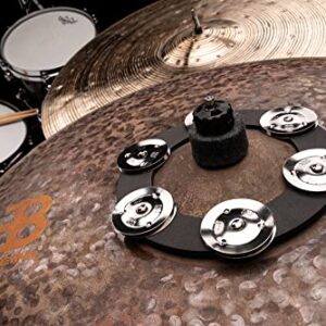 Meinl Cymbals Soft Ching Ring Tambourine Jingle Effect — NOT Made in China — for Hihats, Crashes, Rides and Stacks (SCRING)