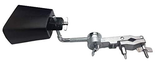 Cowbell Mounting Clamp with L rod for Drum Set - ROSS Percussion