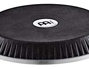 Meinl Percussion Head by REMO for Select Meinl Congas with SSR Rims-Made in USA-11 Skyndeep, Black Calfskin (RHEAD-11BK)