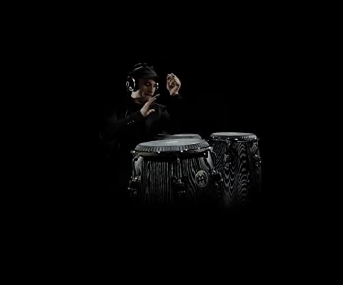 Meinl Percussion Head by REMO for Select Meinl Congas with SSR Rims-Made in USA-11 Skyndeep, Black Calfskin (RHEAD-11BK)