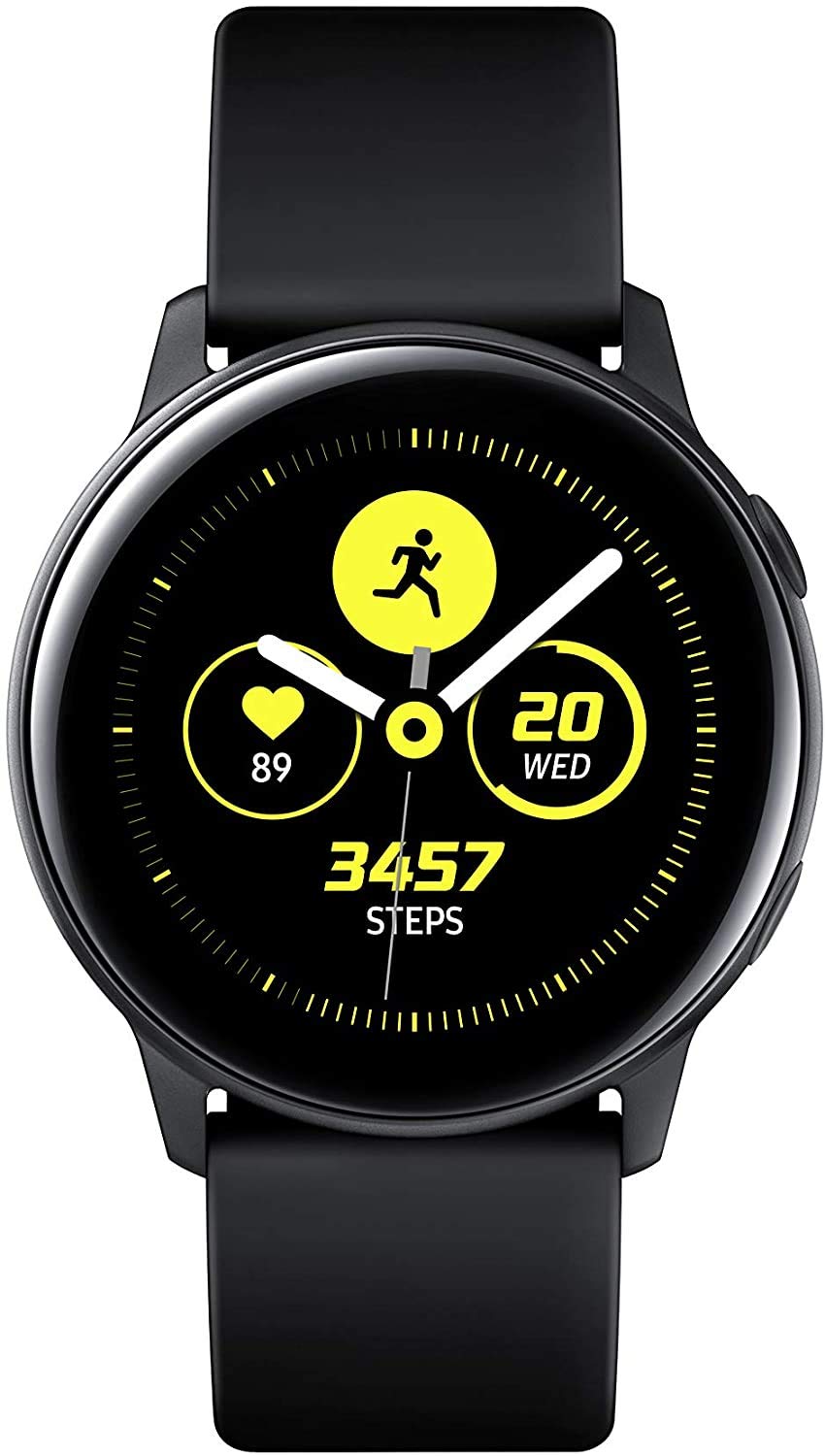 SAMSUNG Galaxy Watch Active (40MM, GPS, Bluetooth ) Smart Watch with Fitness Tracking, and Sleep Analysis - Black (US Version)