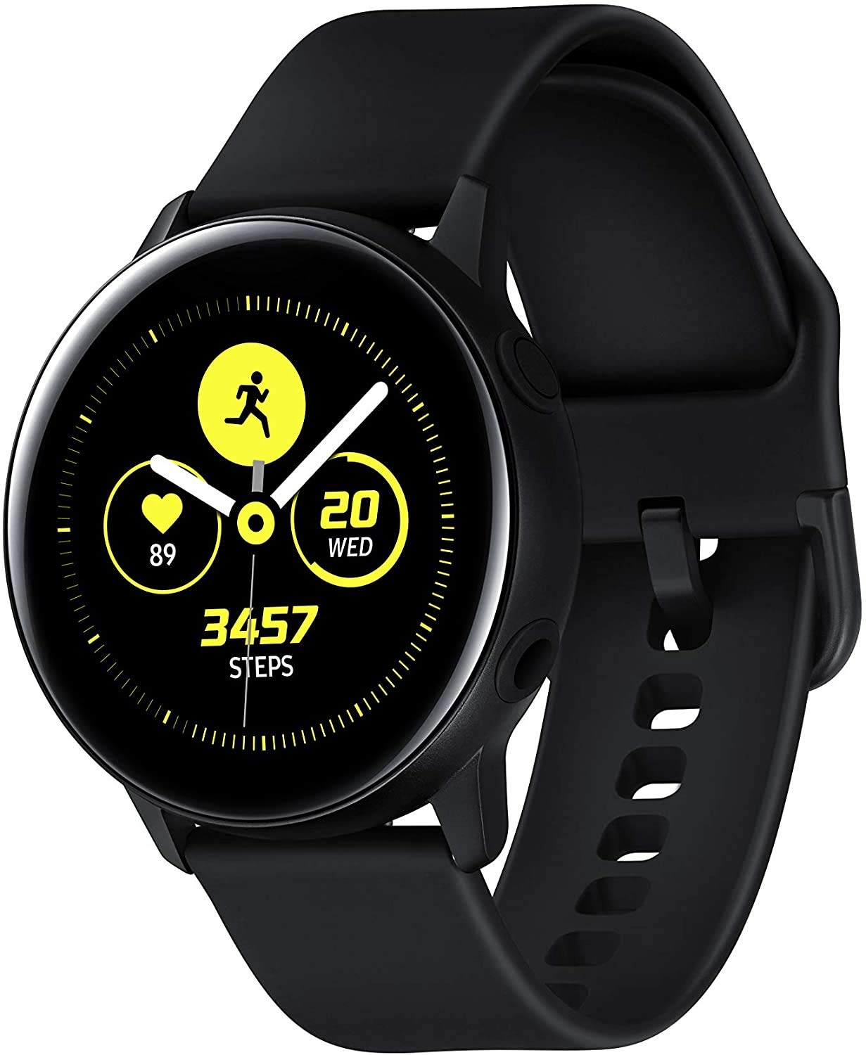 SAMSUNG Galaxy Watch Active (40MM, GPS, Bluetooth ) Smart Watch with Fitness Tracking, and Sleep Analysis - Black (US Version)