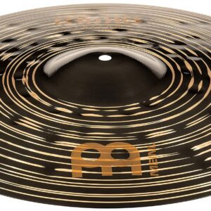 Meinl Cymbals Classics Custom Dark 17" Crash Cymbal for Drum Set — Made in Germany — B12 Bronze, 2-Year Warranty (CC17DAC)