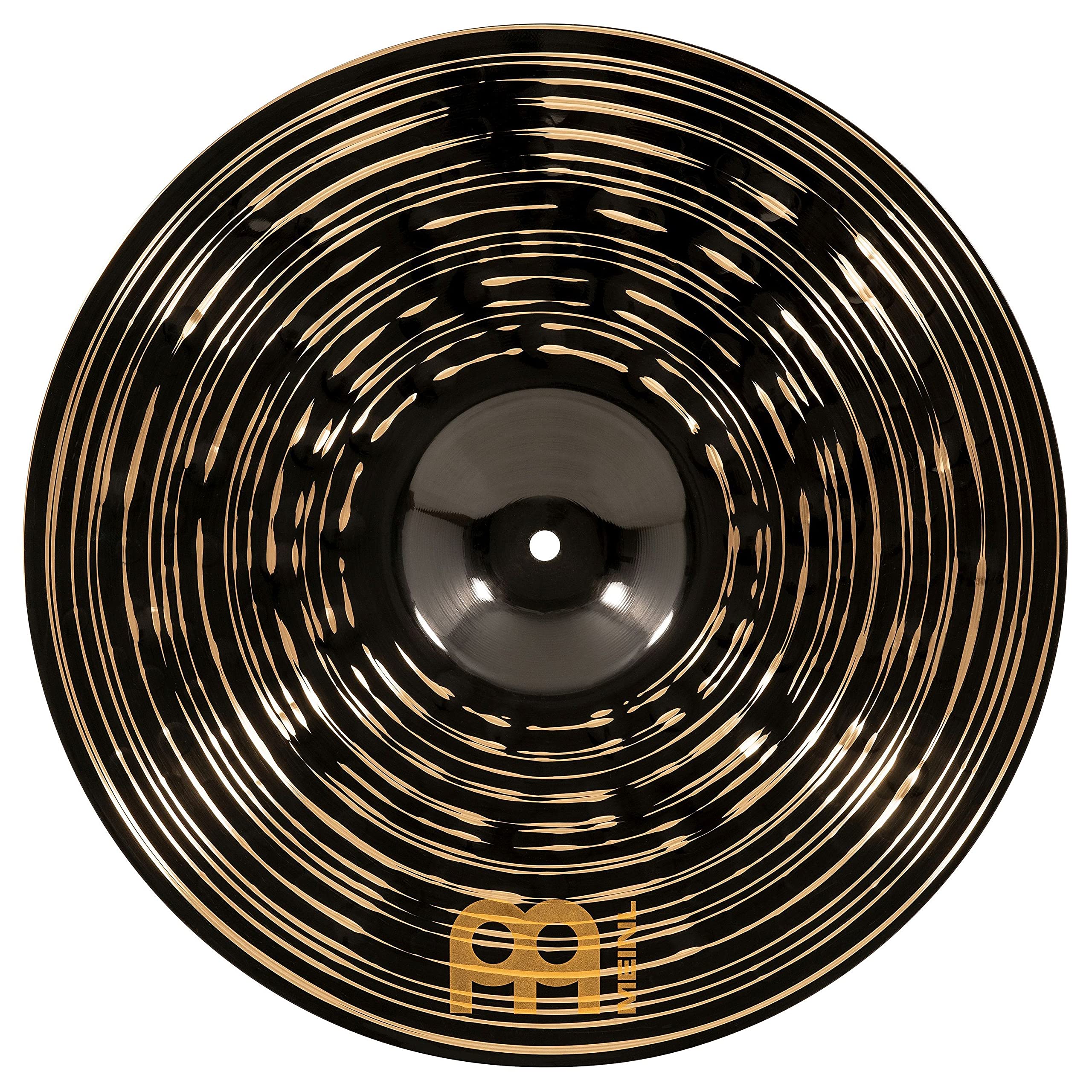 Meinl Cymbals Classics Custom Dark 17" Crash Cymbal for Drum Set — Made in Germany — B12 Bronze, 2-Year Warranty (CC17DAC)