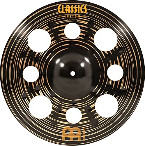 Meinl Cymbals Classics Custom Dark 16" Trash Crash Cymbal for Drum Set — Made in Germany — B12 Bronze, 2-Year Warranty (CC16DATRC)