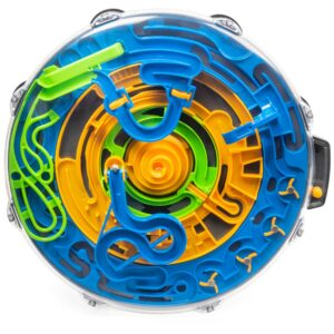 Perplexus, Revolution Runner Motorized Motion 3D Gravity Maze Game Brain Teaser Fidget Toy Puzzle Ball, for Kids Ages 9 and up