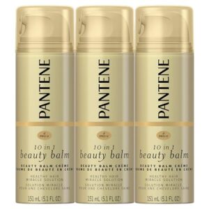 pantene, beauty balm, softness, strength and shines, pro-v , 5.1 fl oz (pack of 3)