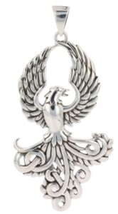 jewelry trends eagle wing rising phoenix sterling silver pendant