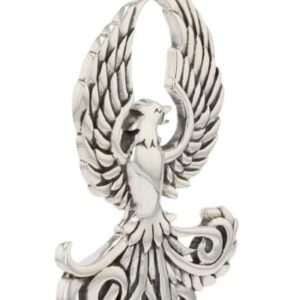 Jewelry Trends Eagle Wing Rising Phoenix Sterling Silver Pendant