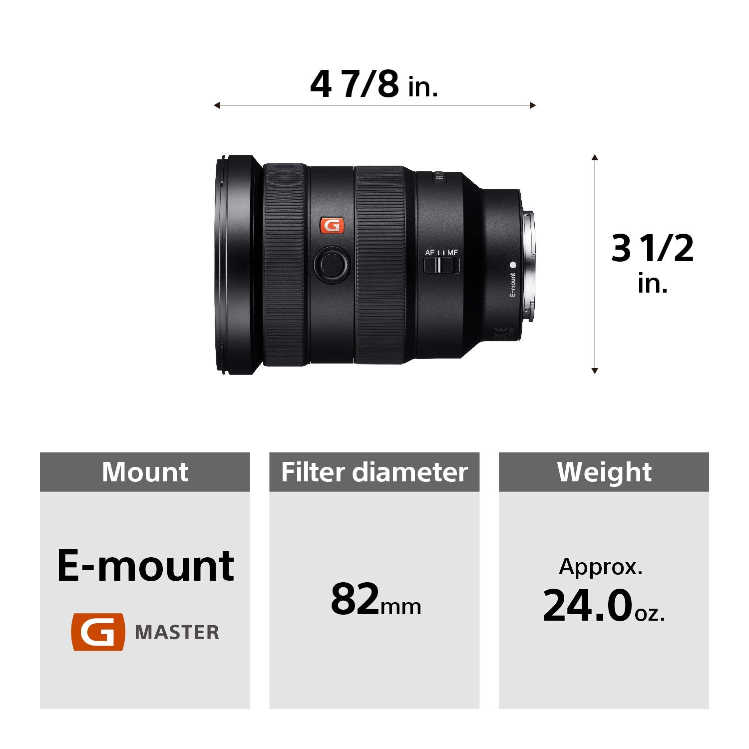 Sony - FE 16-35mm F2.8 GM Wide-angle Zoom Lens (SEL1635GM) (Renewed)