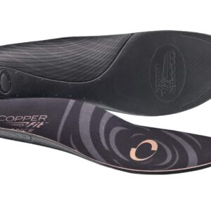 Copper Fit Balance Copper Infused Orthotic Insole, Large Set of 2 Packs (4 Insoles Total)