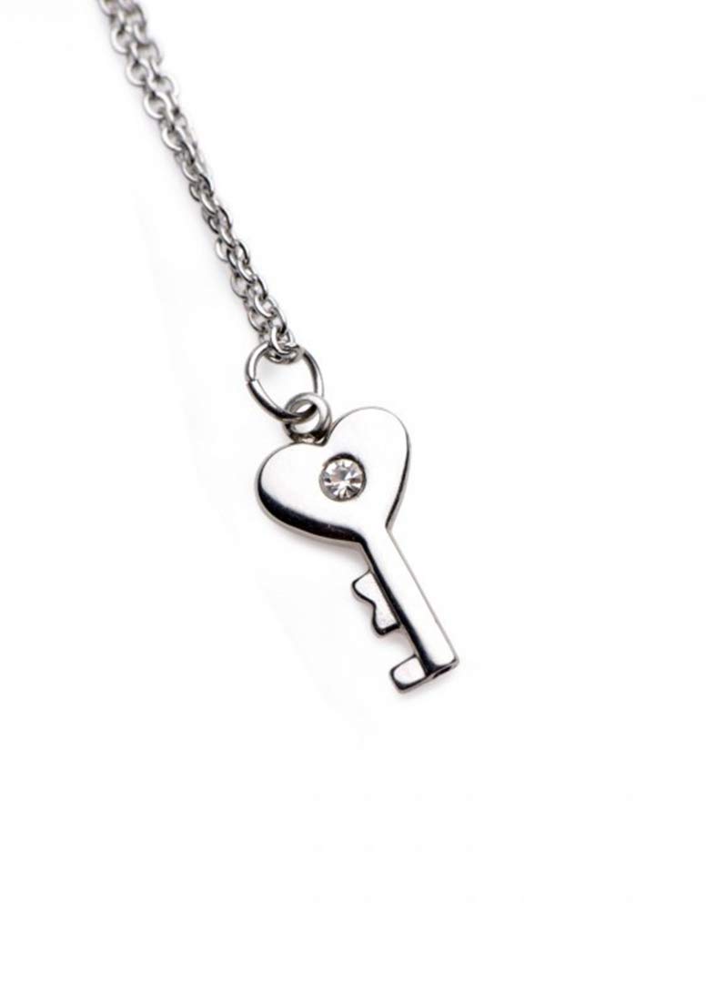 Master Series Chained Locking Bracelet & Key Necklace