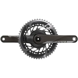 sram red axs power meter crankset - 172.5mm, 12-speed, 46/33t, direct mount, dub spindle interface, natural carbon, d1