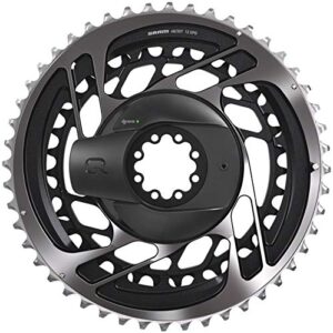 SRAM RED AXS Power Meter Crankset - 172.5mm, 12-Speed, 46/33t, Direct Mount, DUB Spindle Interface, Natural Carbon, D1