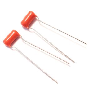 2X (1 Pair) .022uf 200v Orange Drop 715P Tight Tolerance Polypropylene Guitar Tone Capacitors Small Size