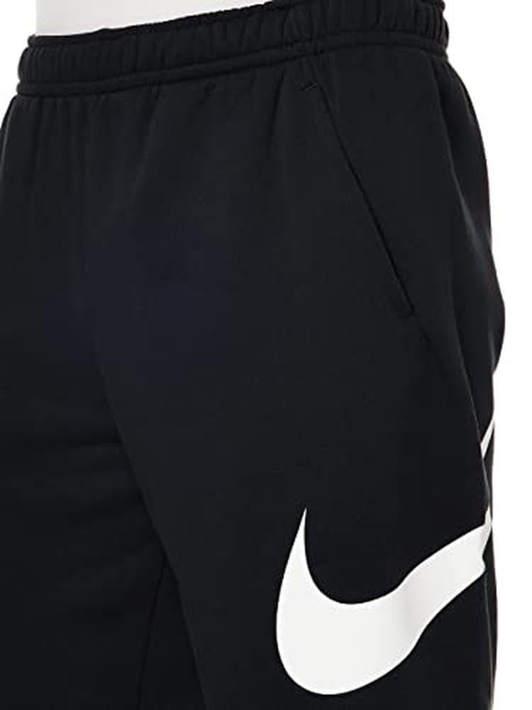 Nike Men's Sportswear Club Short Basketball Graphic, Black/White/White, Small