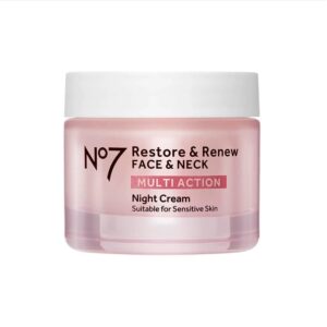 no7 restore & renew multi action night cream1.69 oz 1 pack