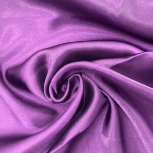 YOUR SMILE Silk Feeling Like Pure Color Scarf Women’s Fashion Pattern Large Square Satin Headscarf Headdress 24''x24'',Purple