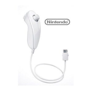 official nintendo wiiu nunchuk controller - white (bulk packaging) (renewed)