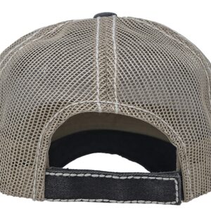 Funky Junque Distressed Baseball Cap - Beach Please Metallic (Black)