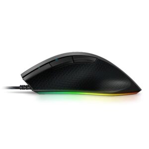 Lenovo Legion M500 RGB Gaming Mouse, Up to 16000 DPI 50G 400Ips, 7 Programmable Buttons, 3 ZONE 16.8Milion Colors RGB, 10G optional Magnet Weight, 3 Onboard Profile, 50 Million L/R Button Durability