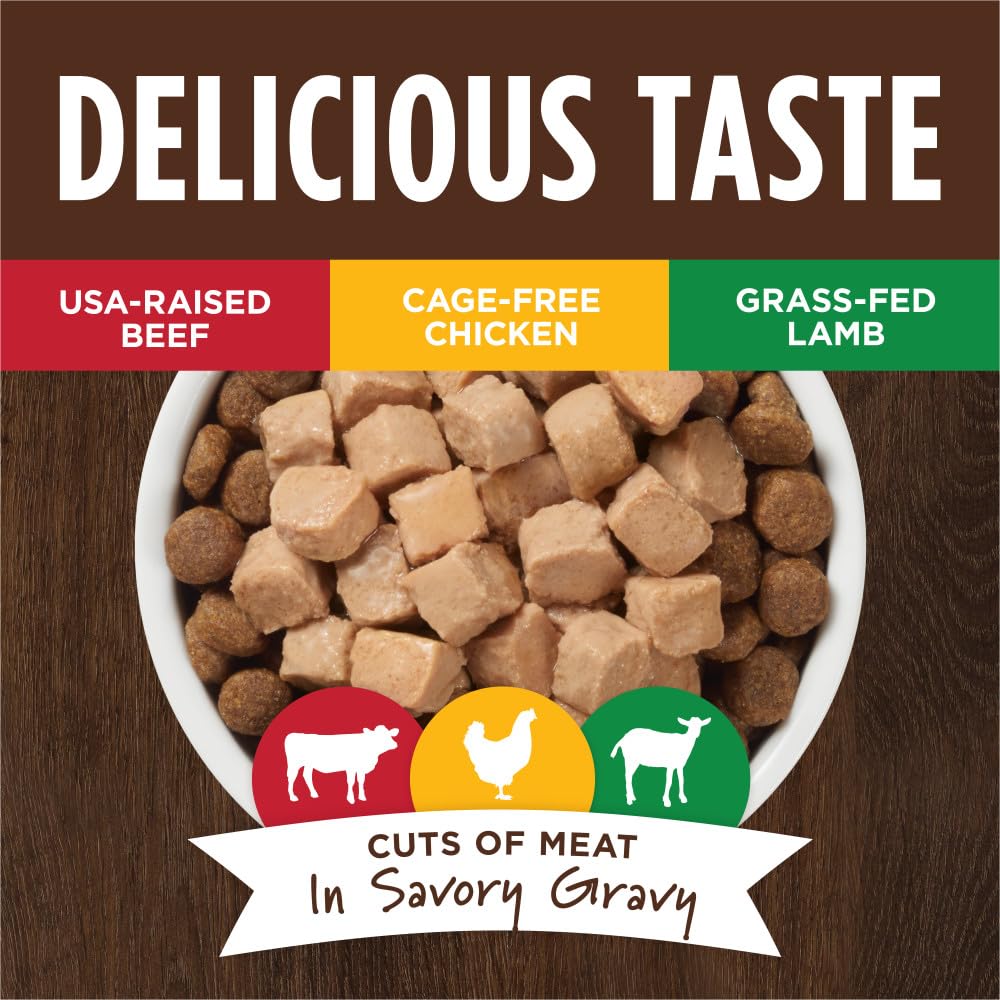 Instinct Healthy Cravings Grain Free Recipe Variety Pack Natural Wet Dog Food Topper by Nature's Variety, 3 Ounce (Pack of 12)