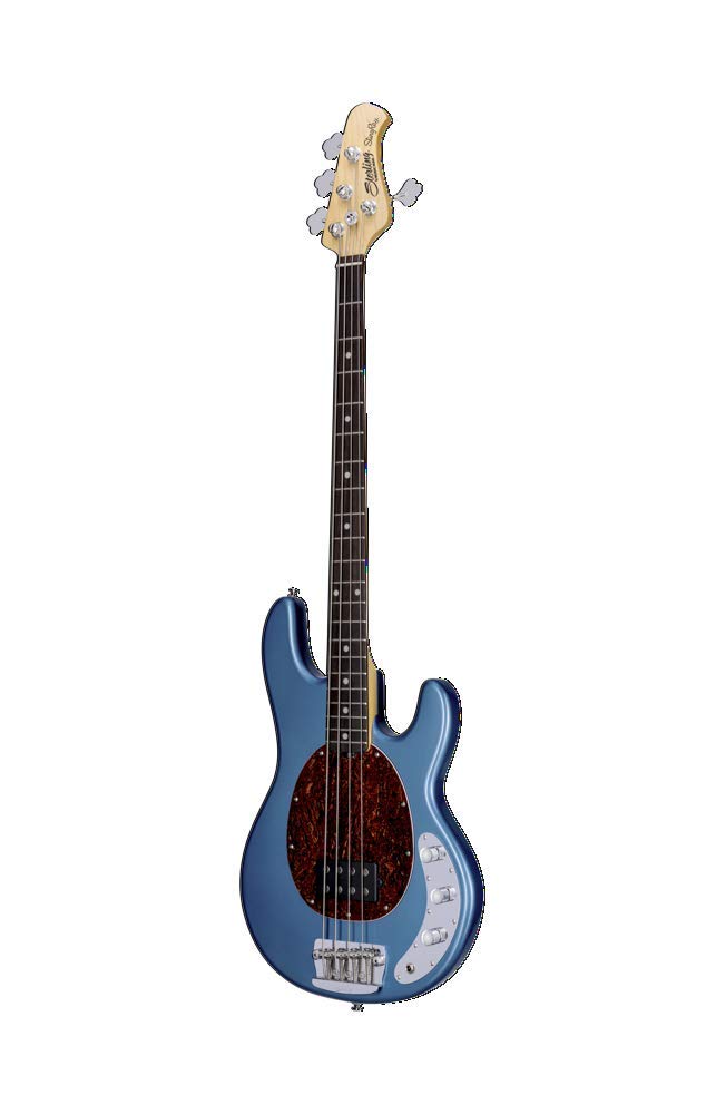 Sterling By MusicMan 4 String Bass Guitar, Right, Toluca Lake Blue (RAY24CA-TLB-R1)