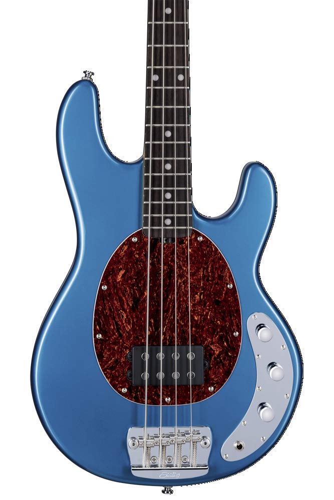 Sterling By MusicMan 4 String Bass Guitar, Right, Toluca Lake Blue (RAY24CA-TLB-R1)