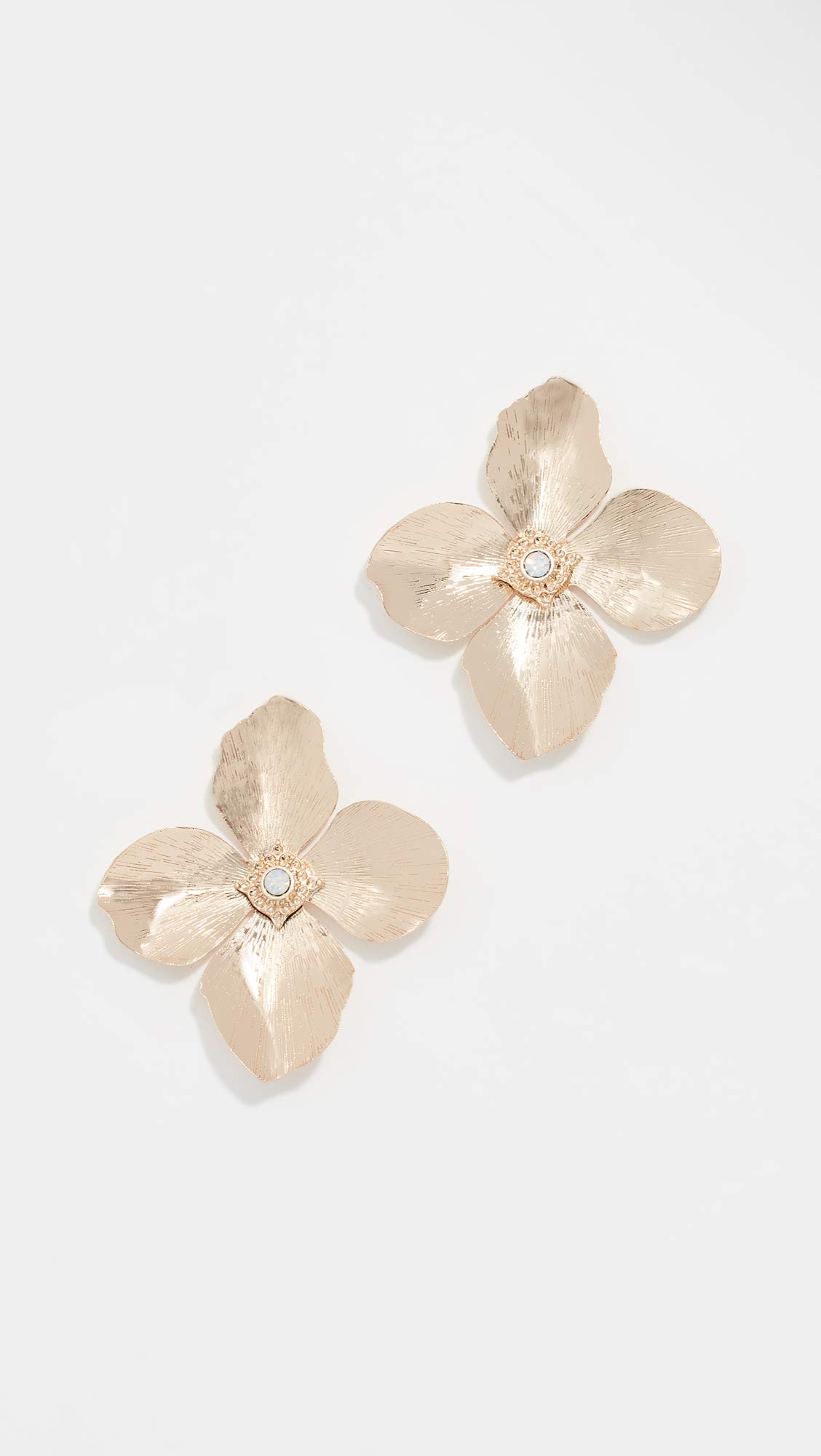 SHASHI Women's Blossom Earrings, Gold, One Size