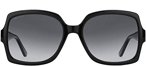 JIMMY CHOO Square Sunglasses Sammi/G 8079O Black 55mm