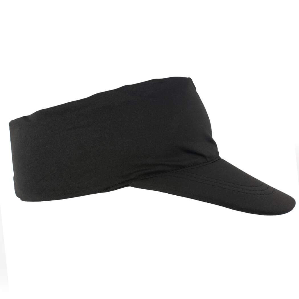 Gone For a Run Runners Lightweight Comfort Performance Visor | Black | One Size Fits Most