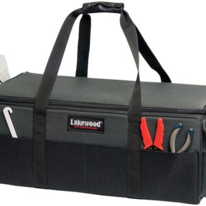 Lakewood Fishing Black Hanging Lure Locker Tackle Box W Adjustable Lure Dividers