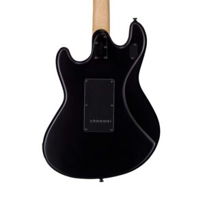 Sterling By MusicMan 6 String Solid-Body Electric Guitar, Right, Stealth Black (SR30-SBK-R1)