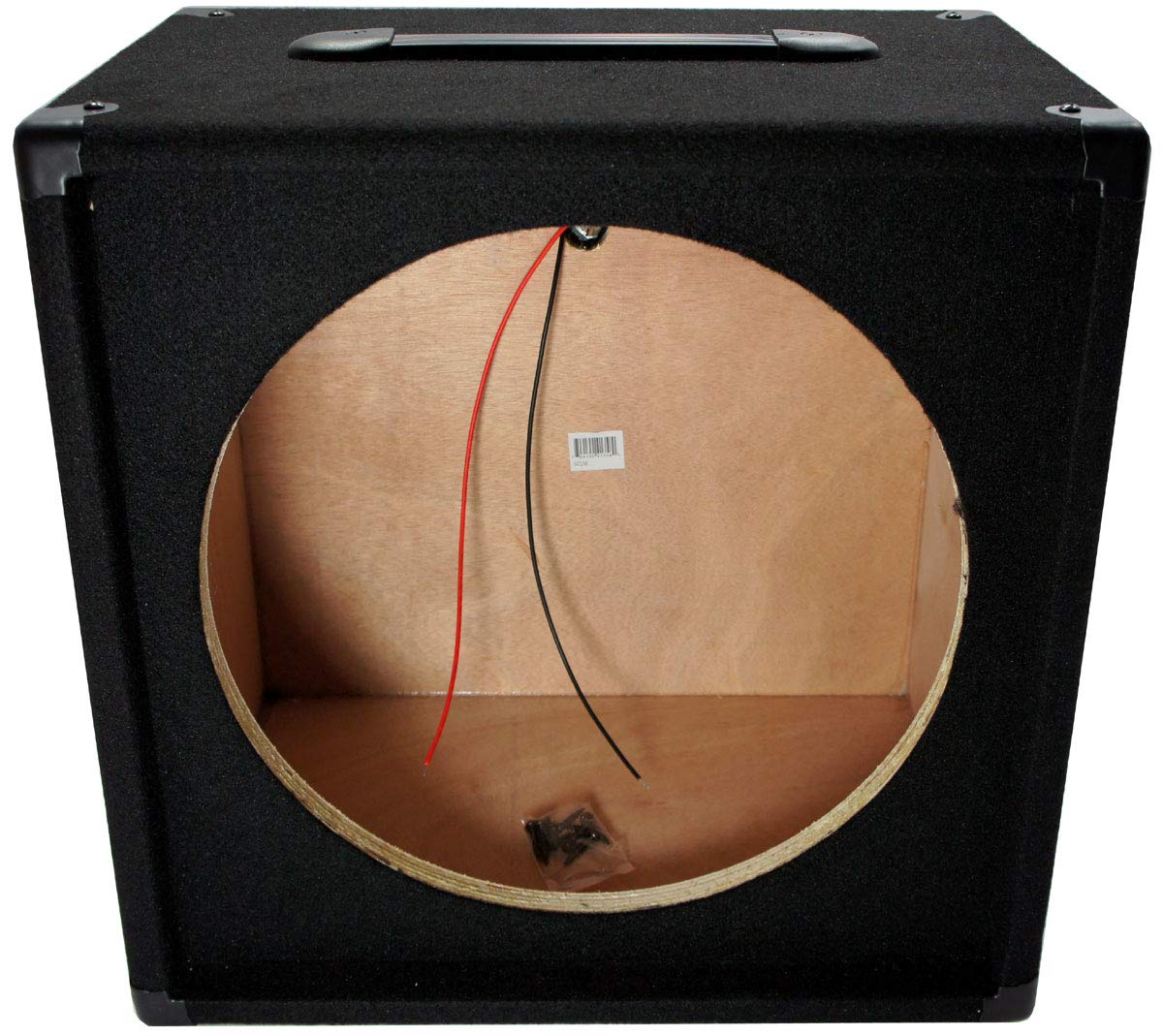 American Sound Connection Electric Guitar 1X15 Empty 15" Speaker Carpet Cabinet Enclosure Box 1/4" Jack