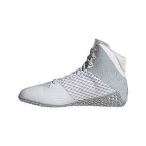 adidas Mat Wizard Hype White/Silver Wrestling Shoes 12